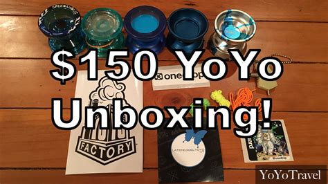 Huge $150 YoYo Unboxing! - LaTiendaDelYoYo / YoYoLoco - YouTube