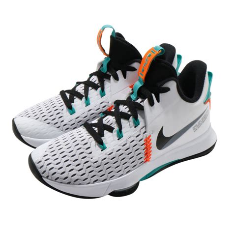 Nike LeBron Witness 5 EP White Black Clear Jade CQ9381100 - KicksOnFire.com