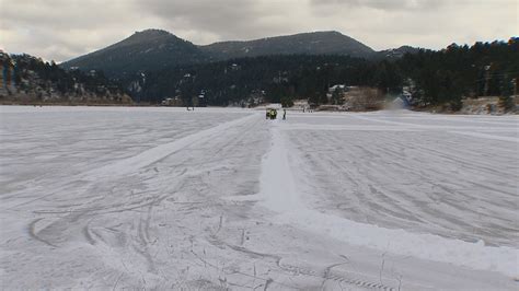 Evergreen Lake skating rink almost ready to open | 9news.com