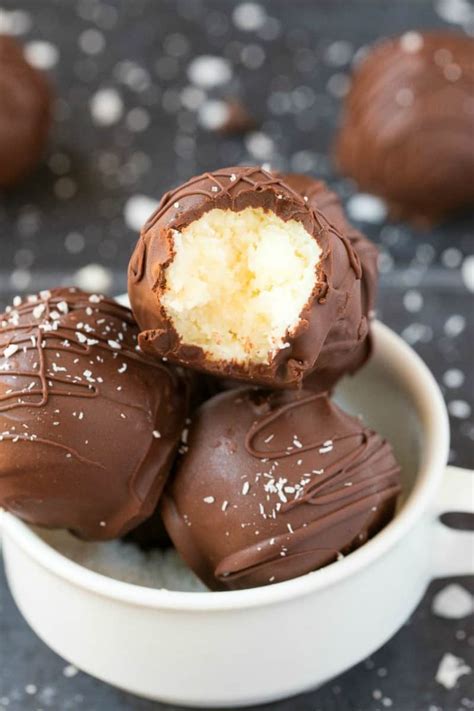 Chocolate Coconut Balls (4 Ingredients!) - The Big Man's World