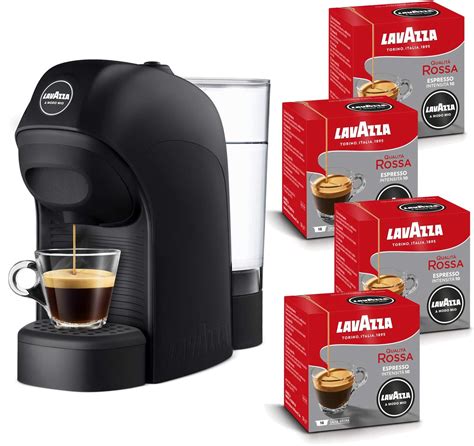 Lavazza A Modo Mio Tiny Coffee Machine, 1450 W, 0.75 Litre with 64 ...