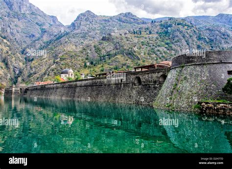 Ancient city walls in Kotor, Montenegro Stock Photo: 53239297 - Alamy