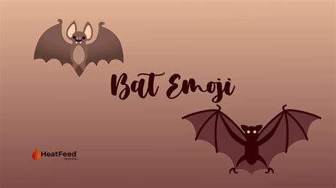 🦇 Bat Emoji- ️ Copy & Paste 📝