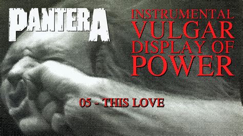 Pantera - 05 - This Love (instrumental) - YouTube