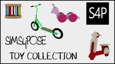 Download Sims 4 Pose: Toy Collection {Kids Toys} - Sims 4 Pose CC