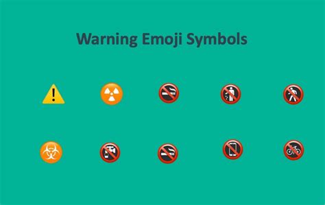 19 Warning Emoji Symbols You Can Type with Keyboard – WebNots