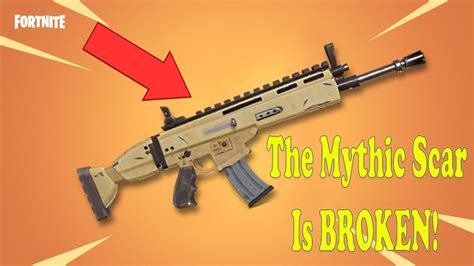 The Mythic Scar Is BROKEN! (Fortnite Insane Victory!) - YouTube