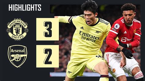 HIGHLIGHTS | Manchester United vs Arsenal (3-2) | Premier League ...