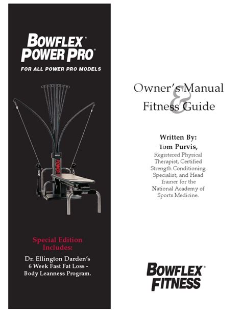 Bowflex Xtl Power Pro Instruc Manual | Arm | Strength Training