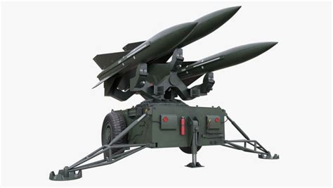 Mim 23 HAWK - Air Defense Missile 3D model - TurboSquid 1860827