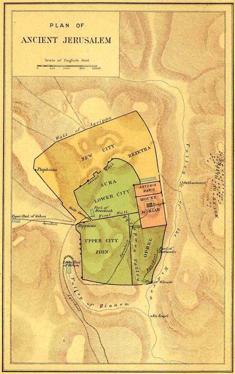 Bible Maps from the Israelites to present Time.