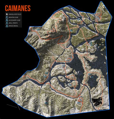 Ghost Recon Wildlands Caimanes Collectables Locations Maps