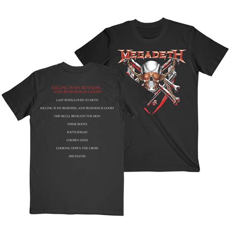 Megadeth - Killing Is My Business... and Business Is Good! Album Merchandise – Megadeth USD