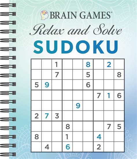 BG RELAX & SOLVE SUDOKU BRAIN GAMES - Walmart.com - Walmart.com