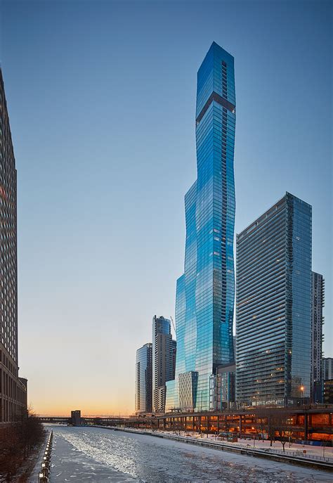 The St. Regis Chicago (Vista Tower) by Studio Gang - Architizer