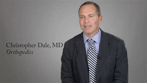 VIDEO: Christopher Dale, MD, orthopedics | Mercyhealth