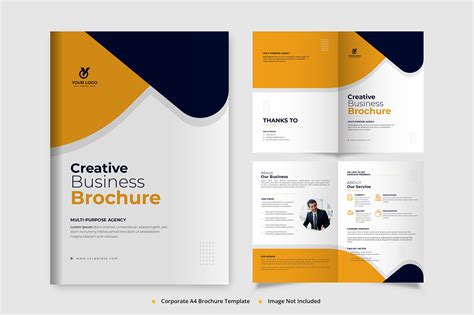 Corporate A4 Brochure Template Design | ubicaciondepersonas.cdmx.gob.mx