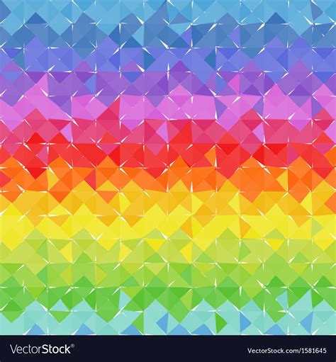 Abstract geometric background of color blocks Vector Image