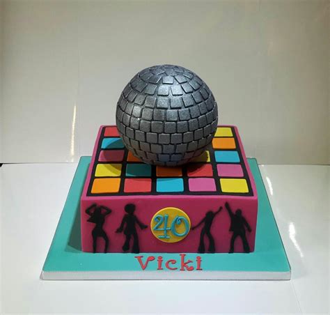 Disco Cake - Renshaw Baking