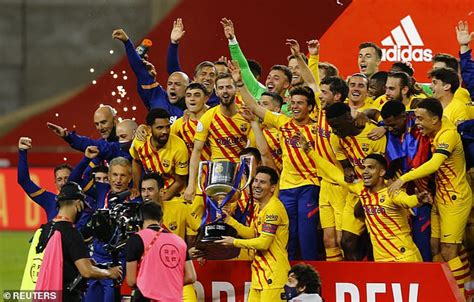 Barcelona beat Athletic club 4-0 to win Copa del Rey trophy (photos)