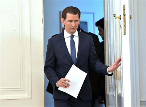 Sebastian Kurz / Austrian Conservative Sebastian Kurz And Greens Strike ...