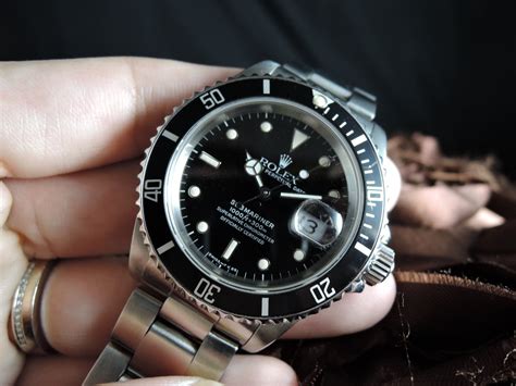 1989 Rolex SUBMARINER 16610 Black T25 Dial Black Bezel in Mint Conditi ...