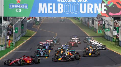 2023 Formula One Australian Grand Prix track schedule announced - Drive