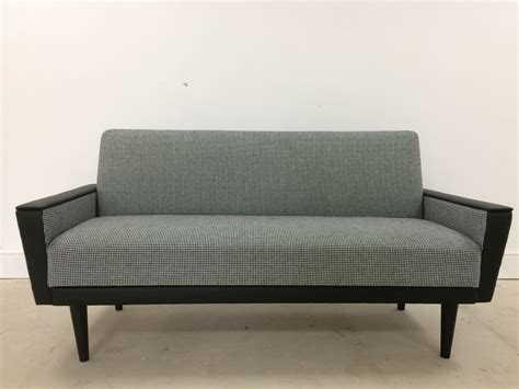 Black Mid Century Vintage Sofa Bed | Vinterior