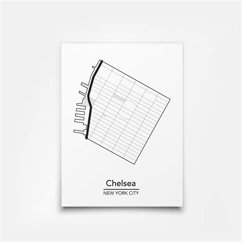 Chelsea - New York City Neighborhood Map — ThisCityMaps