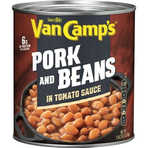 VAN CAMP'S Pork and Beans, 114 oz. - Walmart.com - Walmart.com