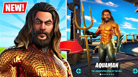 New AQUAMAN in Fortnite! (Season 3) - YouTube