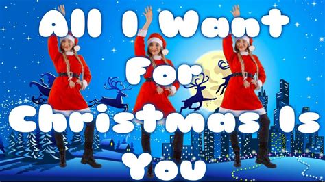 All I Want For Christmas Is You | La Portella tanček dance - YouTube Mariah Carey Christmas ...