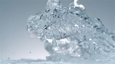 Water Splash, Slow Motion. Stock Footage - YouTube