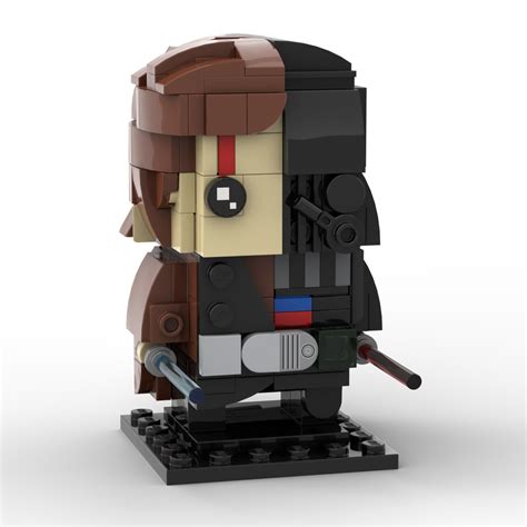 LEGO MOC Vader / Anakin Skywalker Brickheadz by custominstructions ...