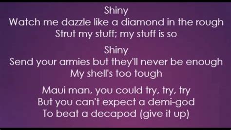 Moana Shiny Lyrics