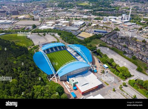 Aerial photo of The John Smith's Stadium home of the Huddersfield Town ...