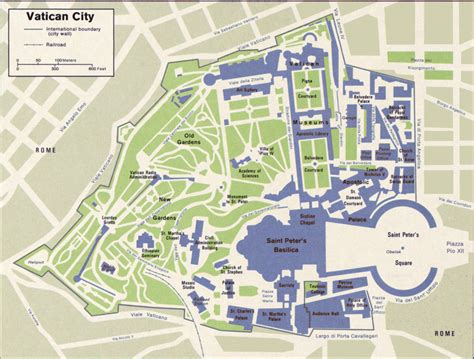 Map of Vatican City State - Nations Online Project