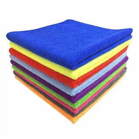 Neutral 8 colors Microfiber Lint Free Cloth, for Car Cleaning, 60 Grams at Rs 34/piece in New Delhi