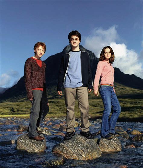 Portrait of Ron, Harry and Hermione — Harry Potter Fan Zone