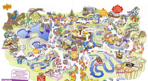 Asterix Park Map