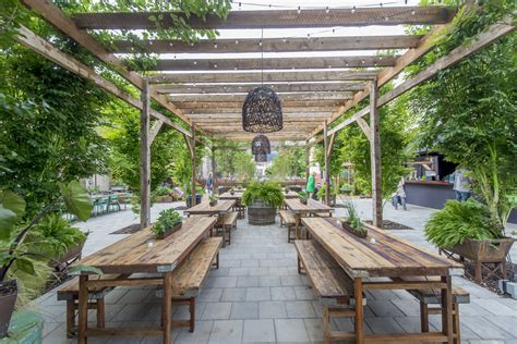 #horticultural #pennsylvania #society #garden #phs #pop #up | Outdoor restaurant patio, Outdoor ...