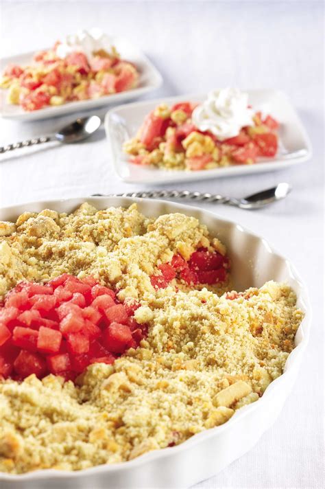 Shortbread Cookie Crumble - Watermelon Board