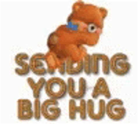 Sending Big Hug Dancing Bear GIF | GIFDB.com