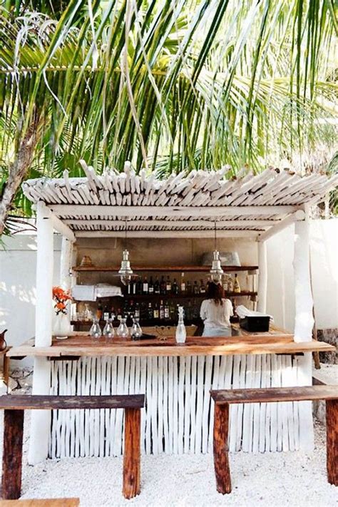 Design & Décor | Beach bars, Tulum, Bar design