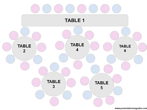 Wedding Table Planner Template