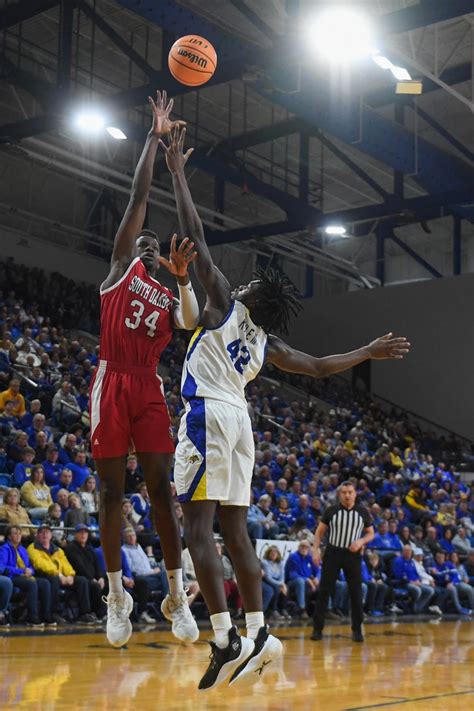 South Dakota State men's basketball competes against USD in 2024 ...