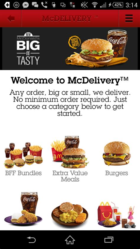 How To Order Food at McDo Delivery Using Android Smartphone or Tablet ...