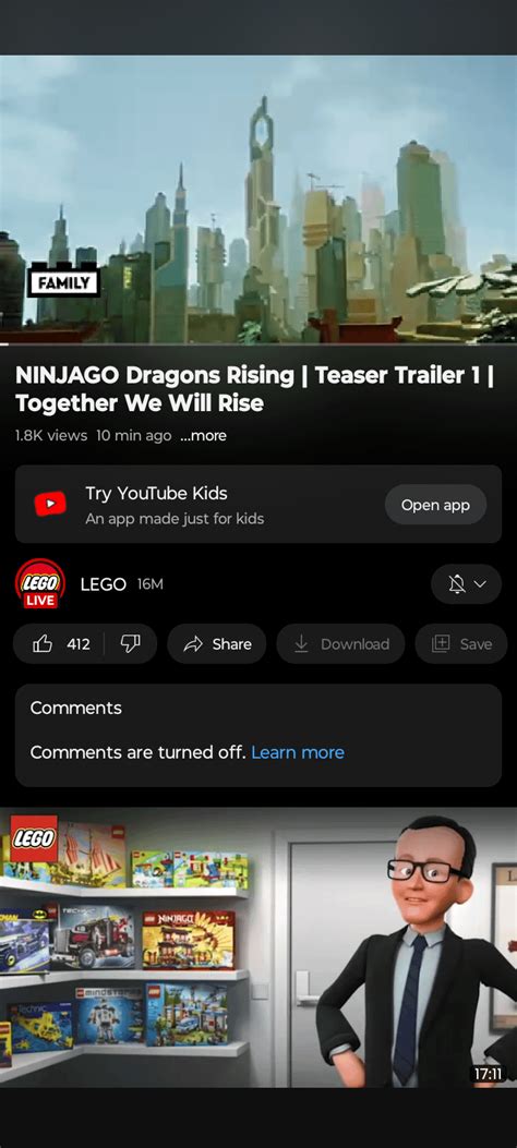 new dragons rising trailer : r/Ninjago