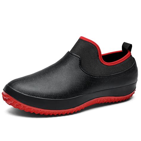 Engtoy - Mens Womens Waterproof Non Slip Work Clogs Oil Resistant Chef Shoes Safety Garden Shoes ...