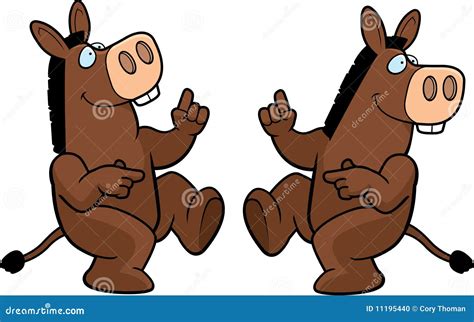 Donkey Dancing Stock Photo - Image: 11195440